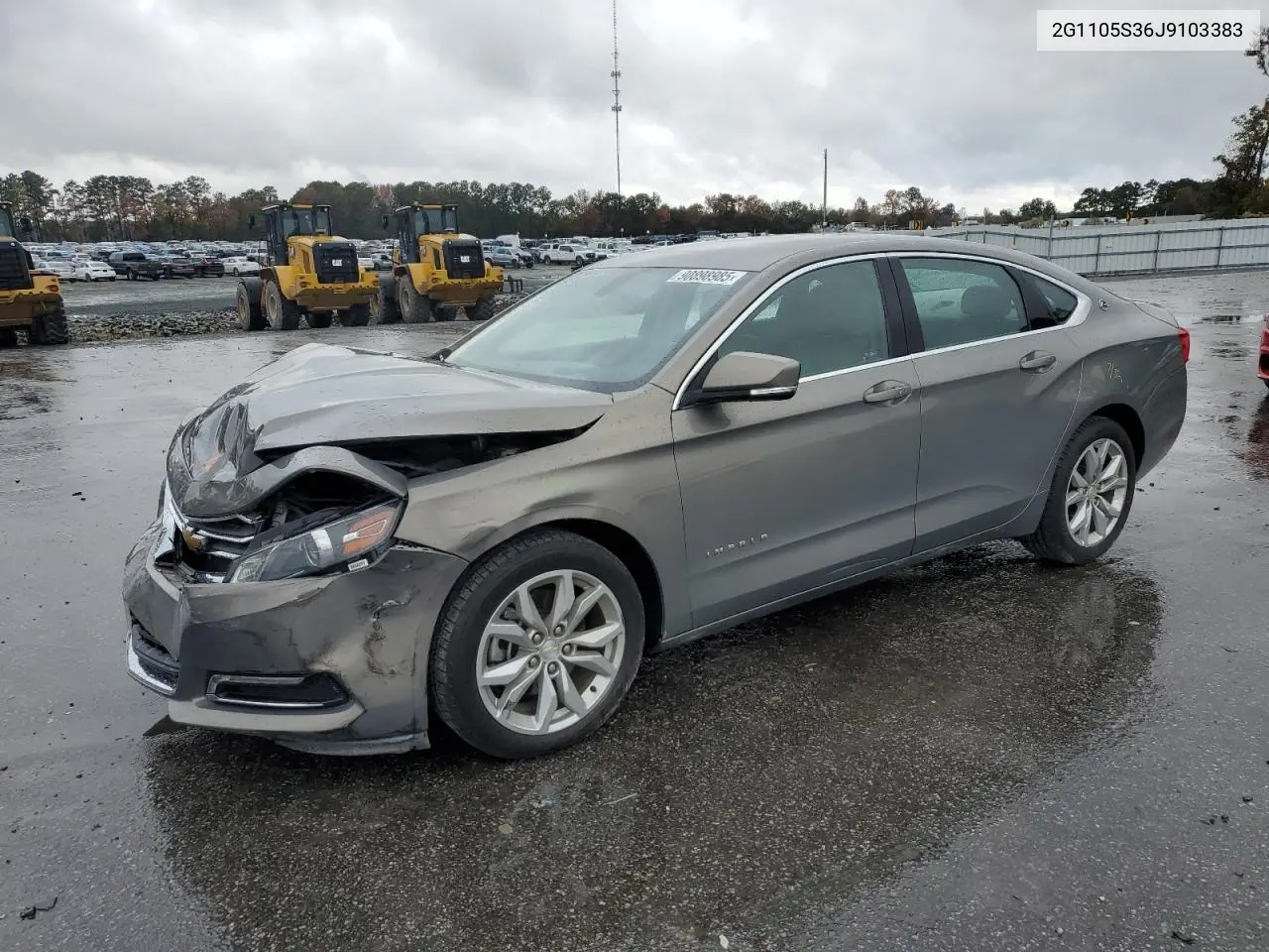 2G1105S36J9103383 2018 Chevrolet Impala Lt