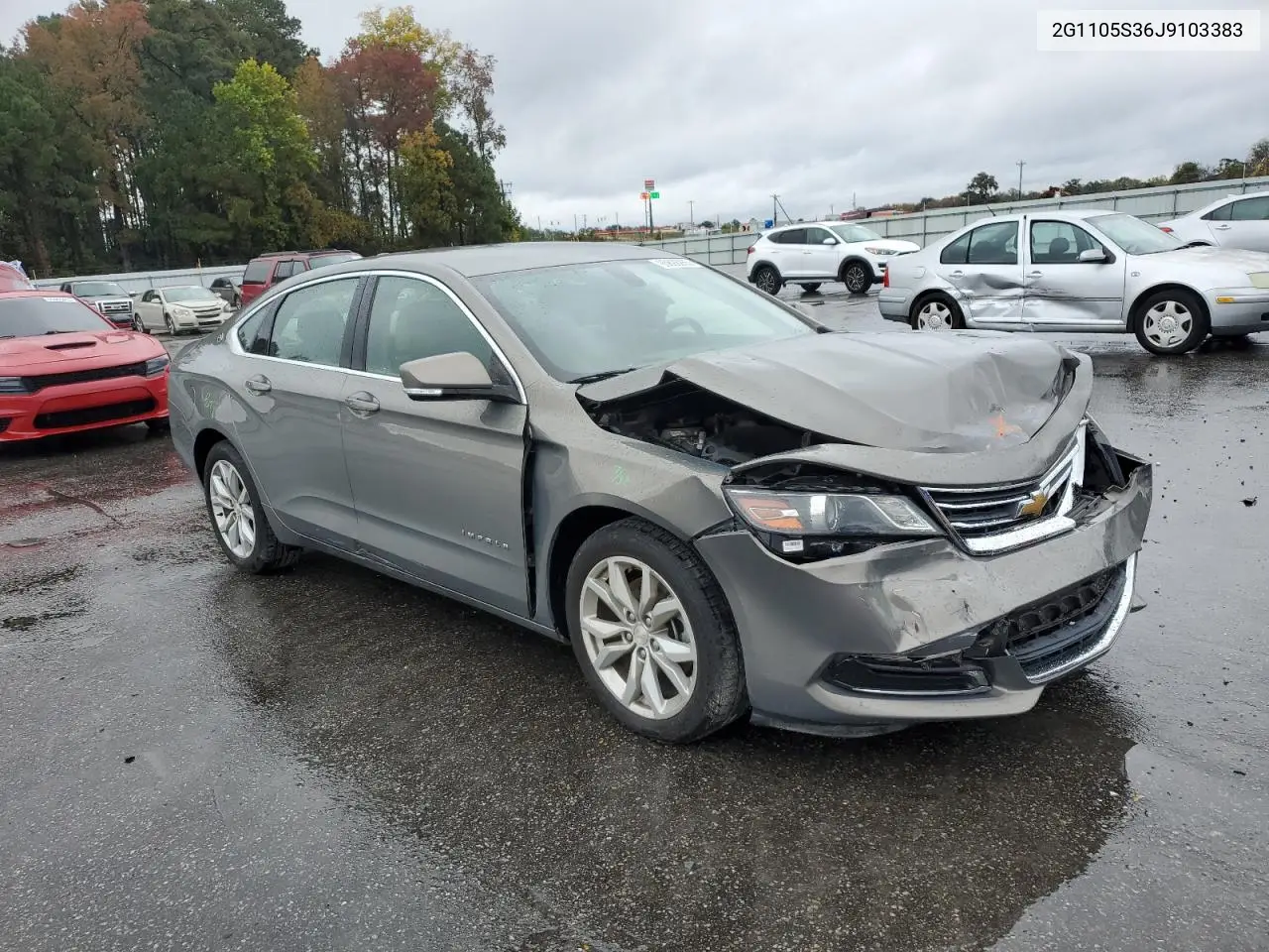 2G1105S36J9103383 2018 Chevrolet Impala Lt