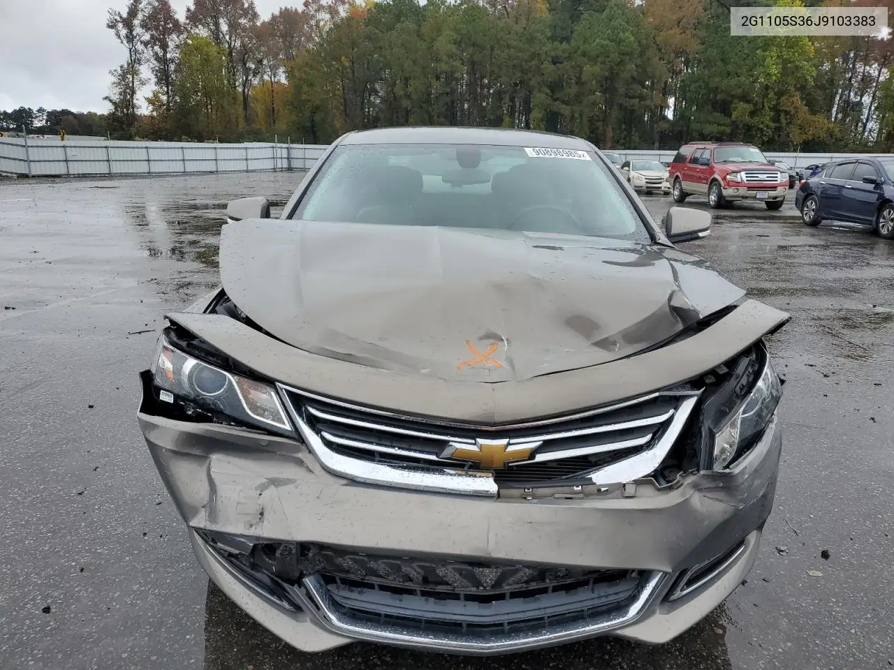2G1105S36J9103383 2018 Chevrolet Impala Lt