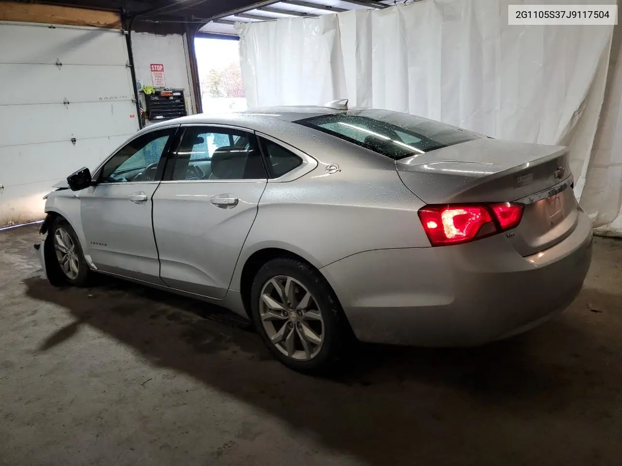 2G1105S37J9117504 2018 Chevrolet Impala Lt