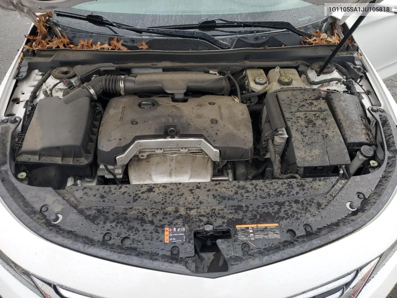 1G1105SA1JU105818 2018 Chevrolet Impala Lt