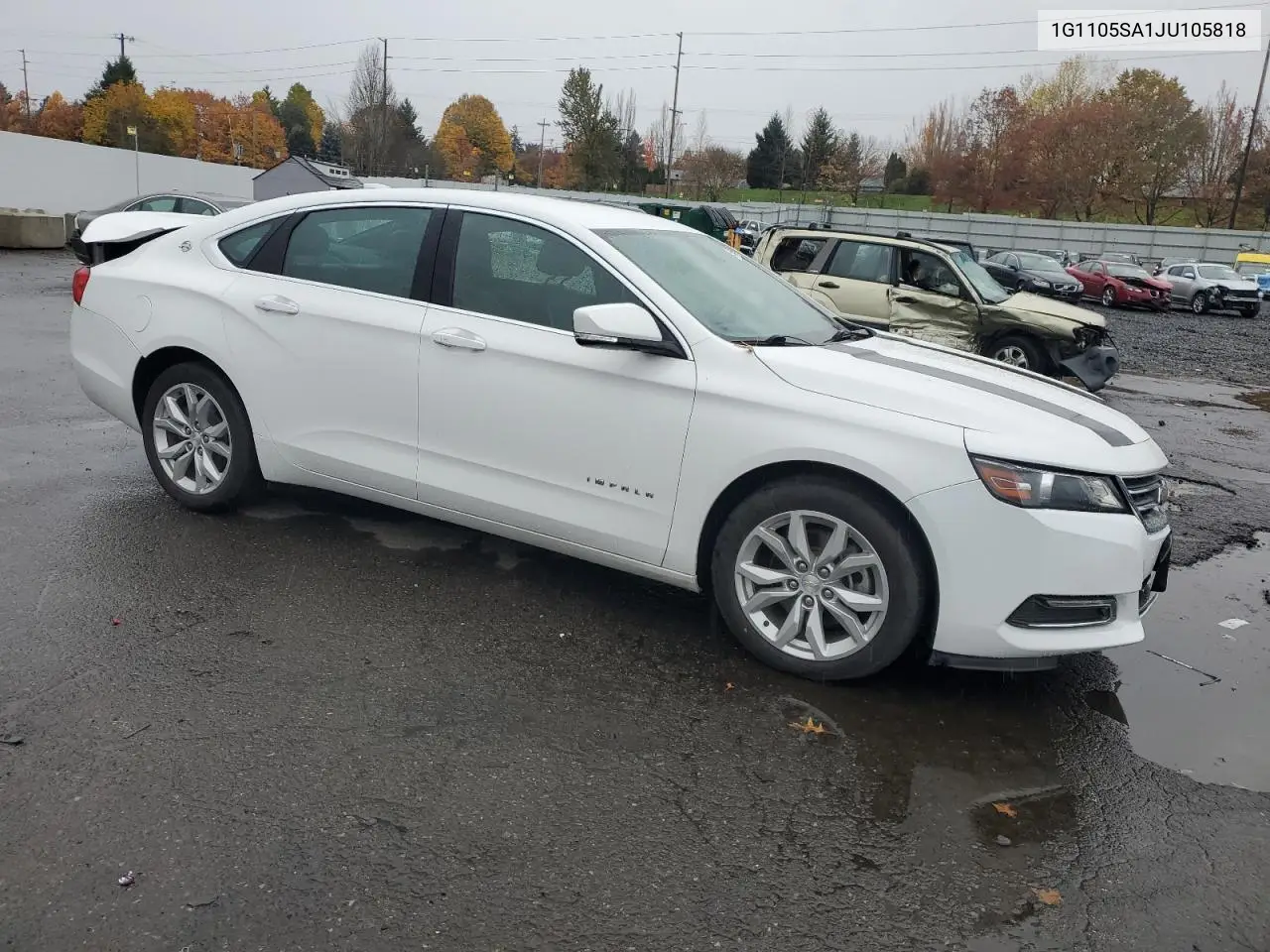 1G1105SA1JU105818 2018 Chevrolet Impala Lt