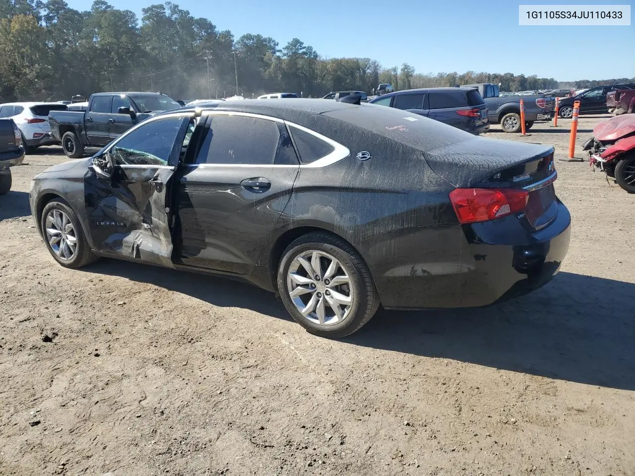 1G1105S34JU110433 2018 Chevrolet Impala Lt