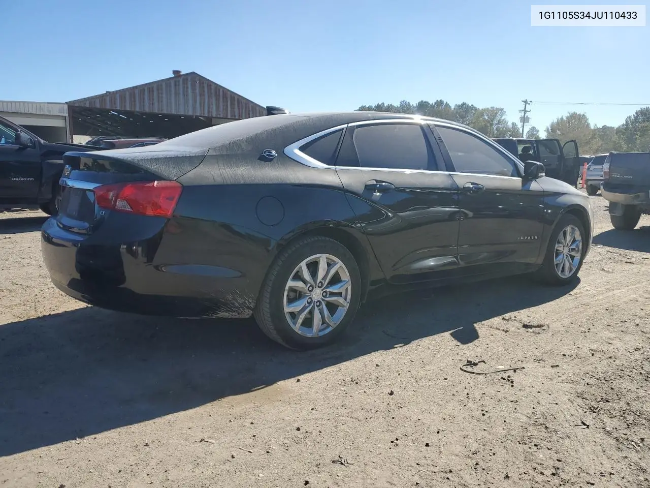 1G1105S34JU110433 2018 Chevrolet Impala Lt