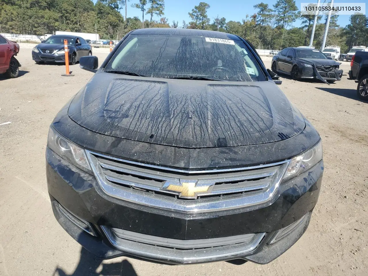 1G1105S34JU110433 2018 Chevrolet Impala Lt