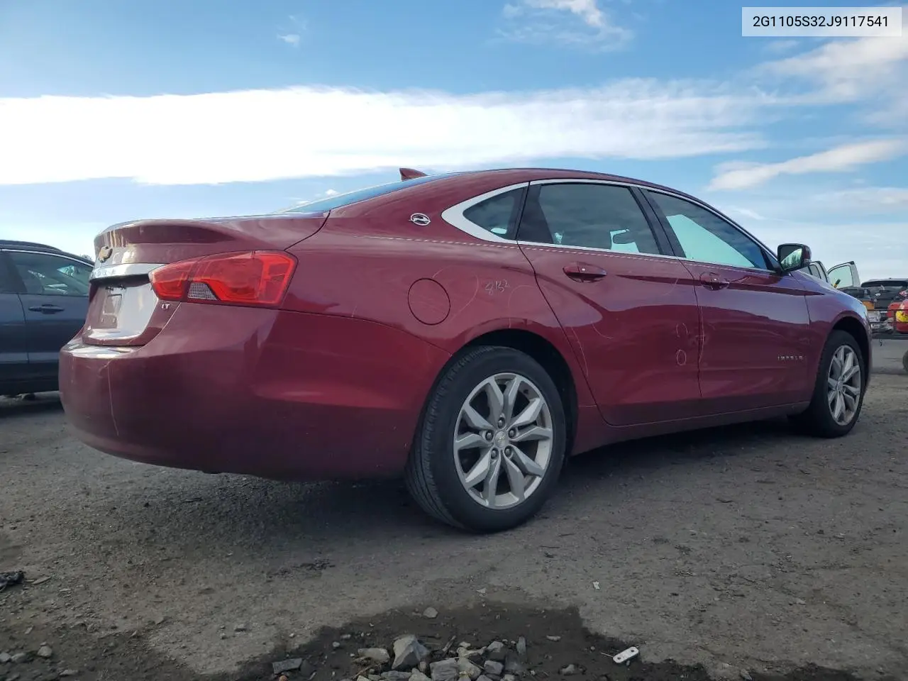 2G1105S32J9117541 2018 Chevrolet Impala Lt