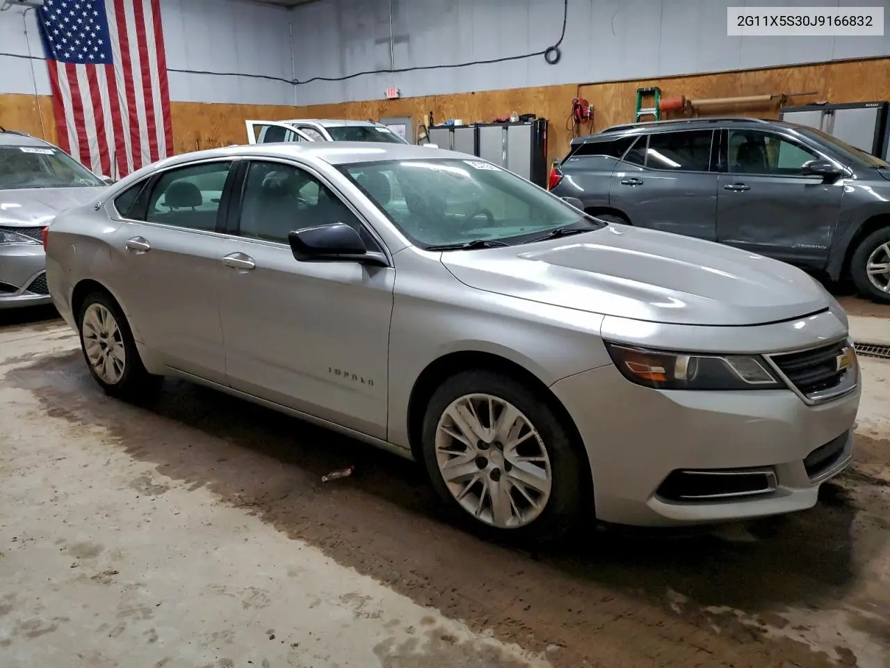 2G11X5S30J9166832 2018 Chevrolet Impala Ls