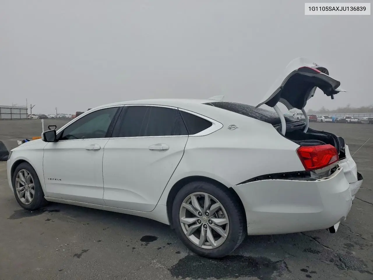 1G1105SAXJU136839 2018 Chevrolet Impala Lt