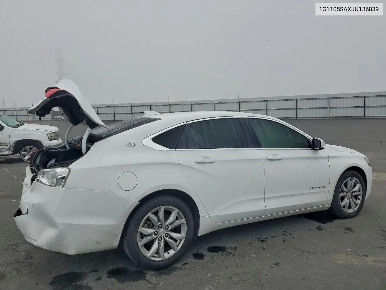 1G1105SAXJU136839 2018 Chevrolet Impala Lt