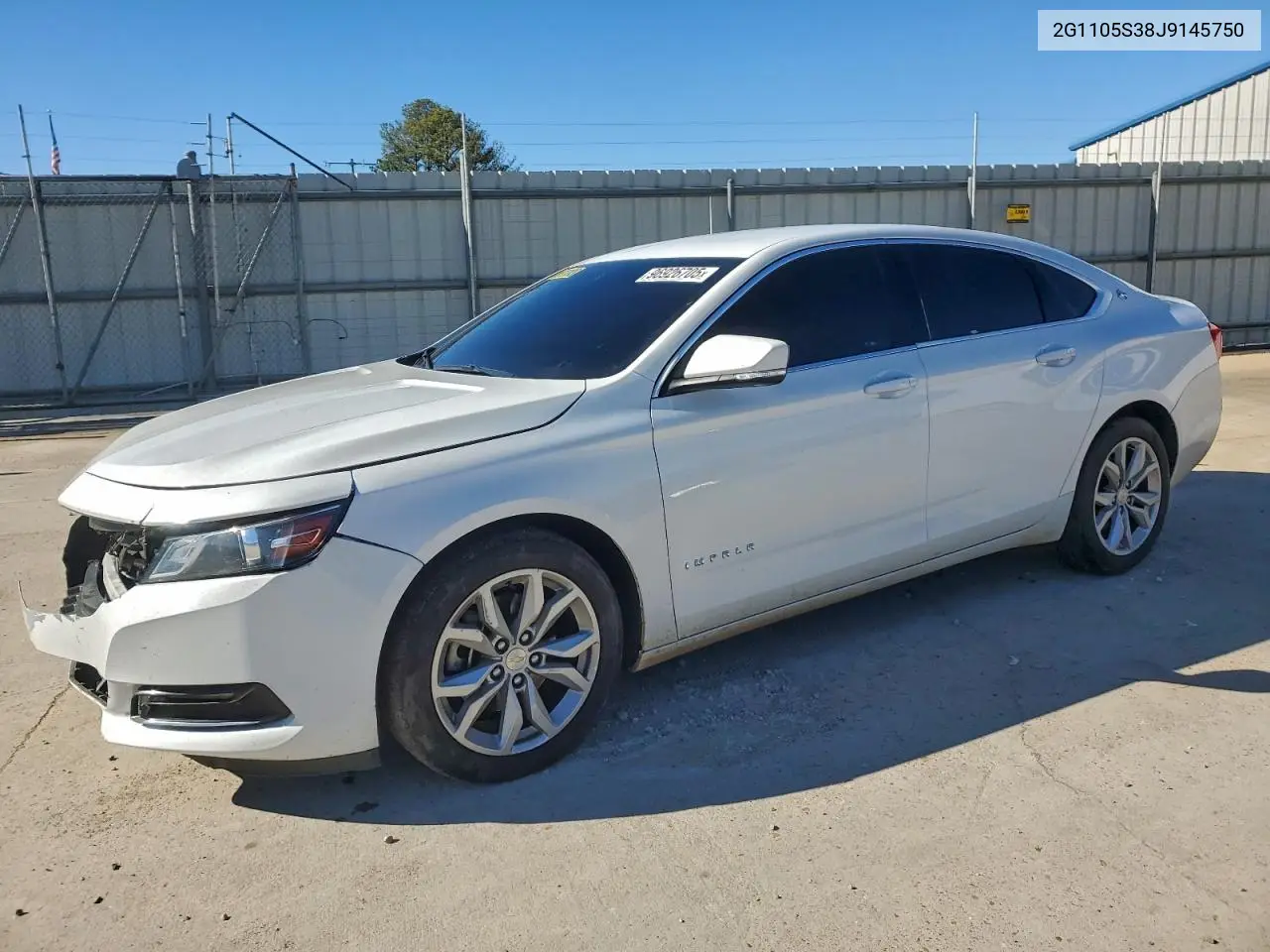 2G1105S38J9145750 2018 Chevrolet Impala Lt