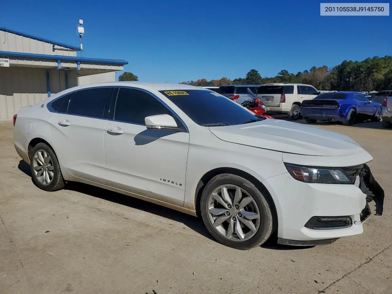 2G1105S38J9145750 2018 Chevrolet Impala Lt