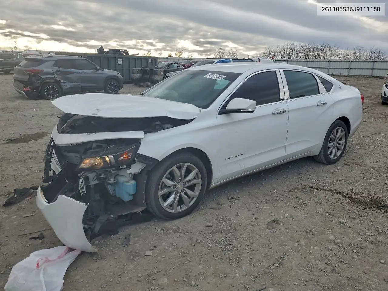 2G1105S36J9111158 2018 Chevrolet Impala Lt