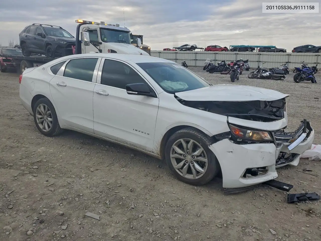 2G1105S36J9111158 2018 Chevrolet Impala Lt