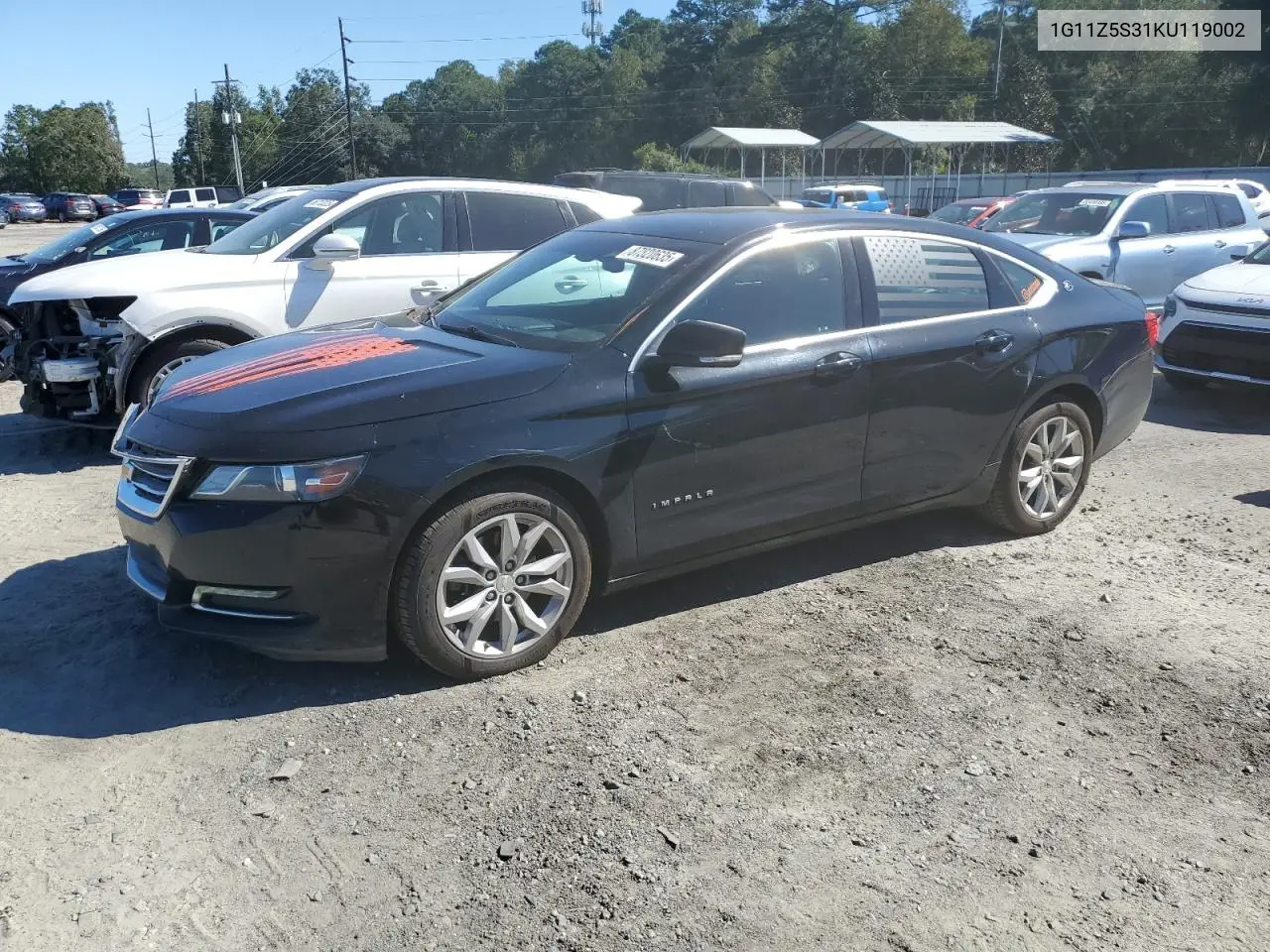 1G11Z5S31KU119002 2019 Chevrolet Impala Lt