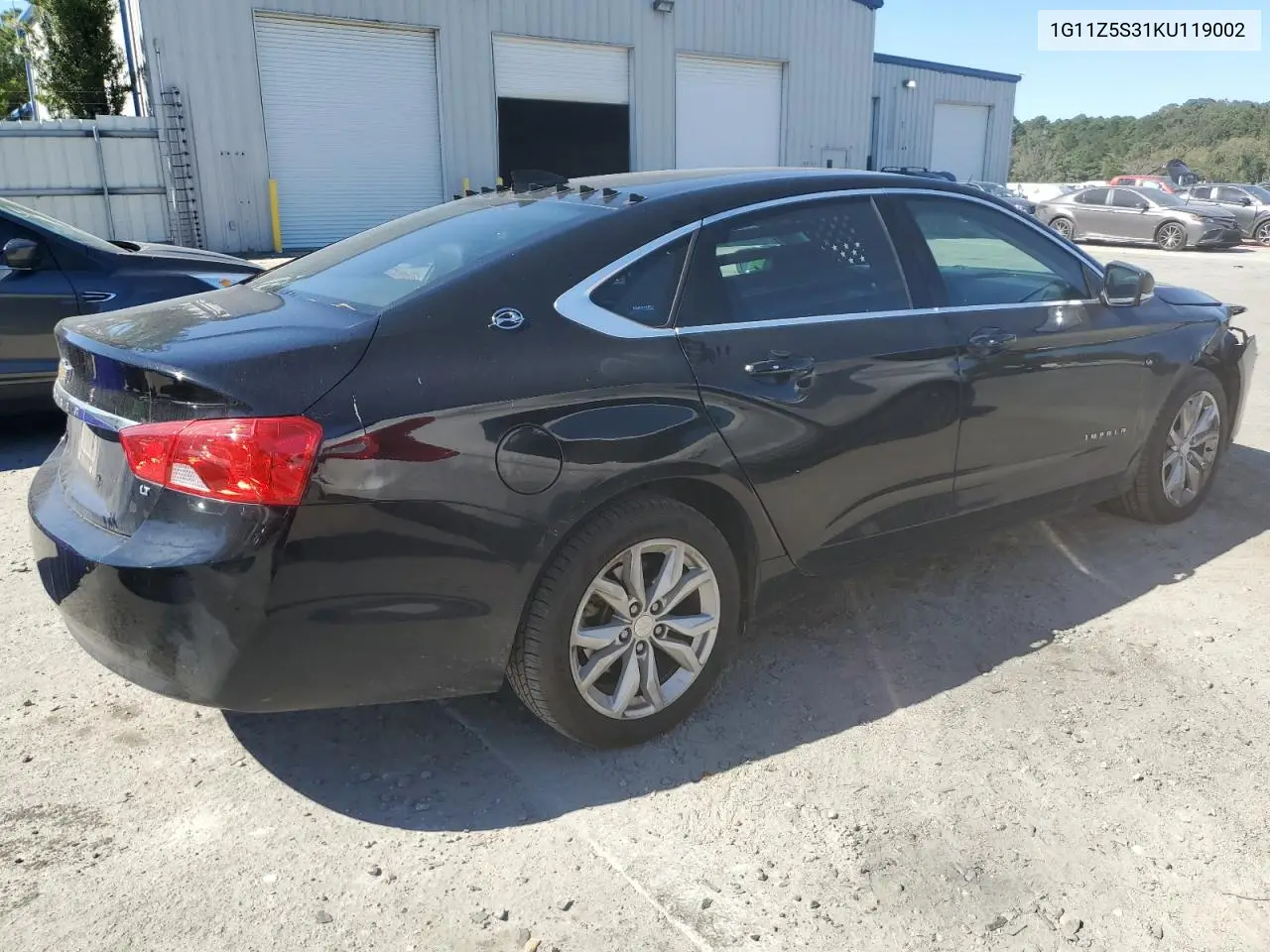 1G11Z5S31KU119002 2019 Chevrolet Impala Lt