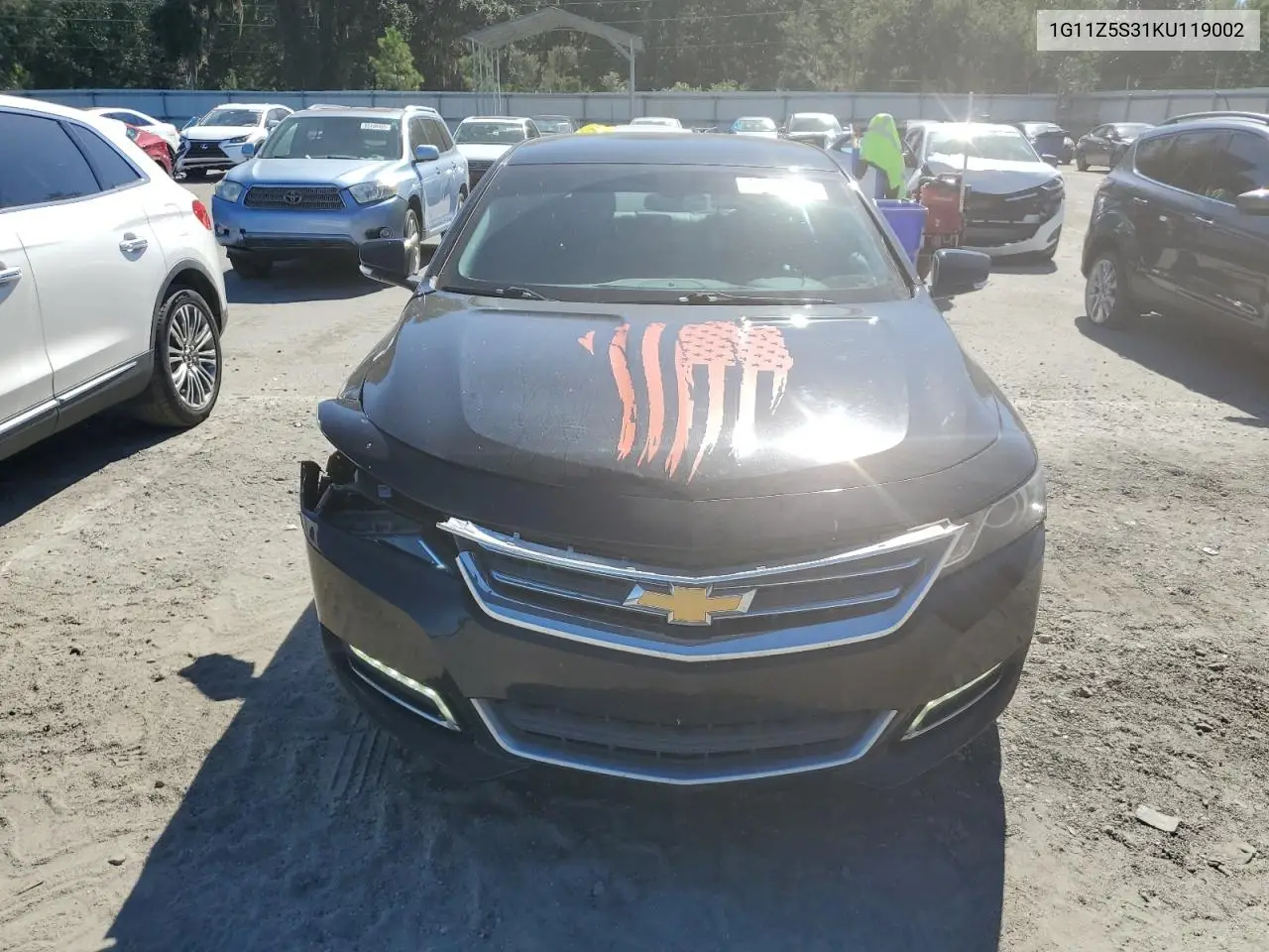 1G11Z5S31KU119002 2019 Chevrolet Impala Lt