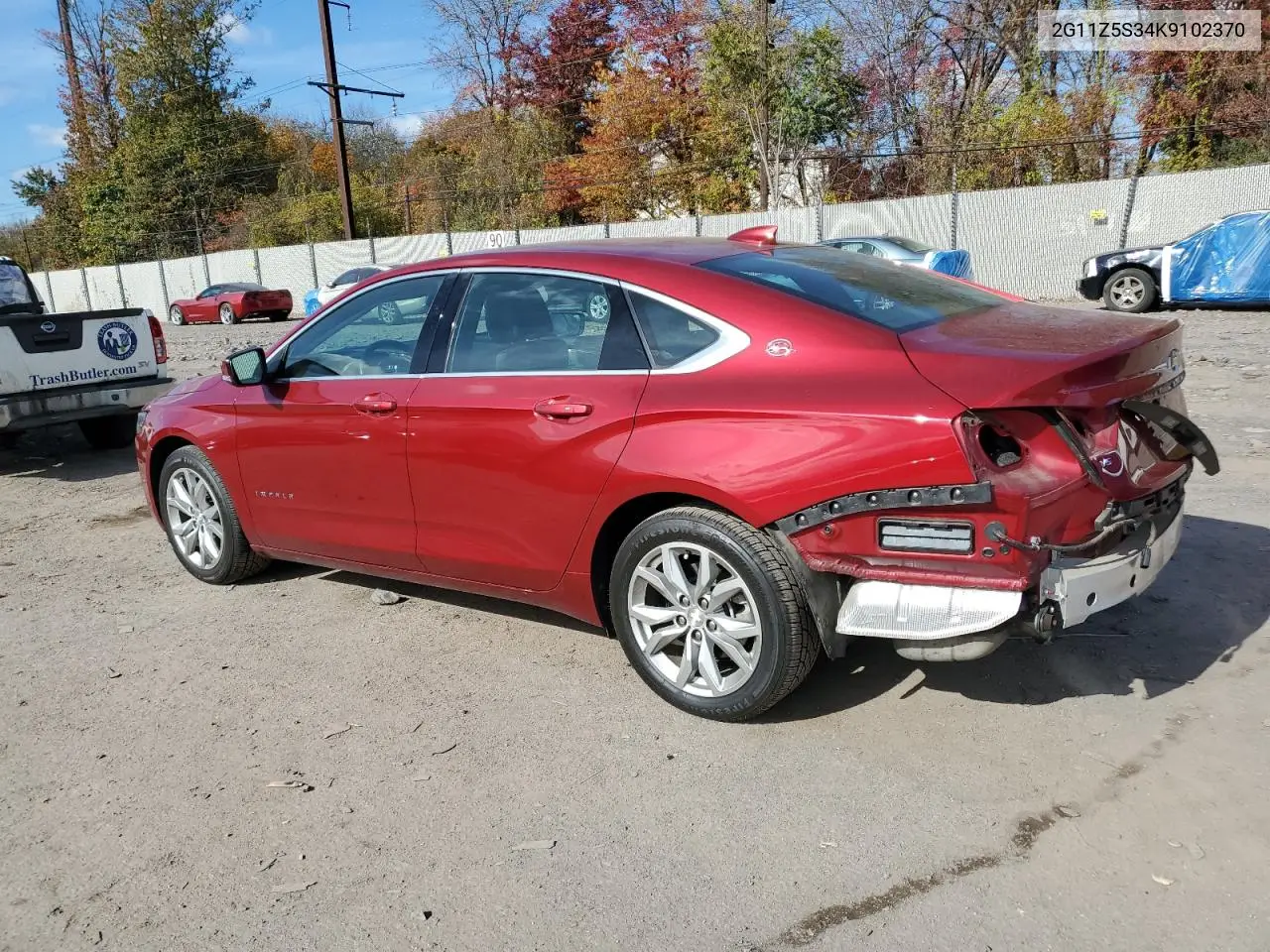 2G11Z5S34K9102370 2019 Chevrolet Impala Lt