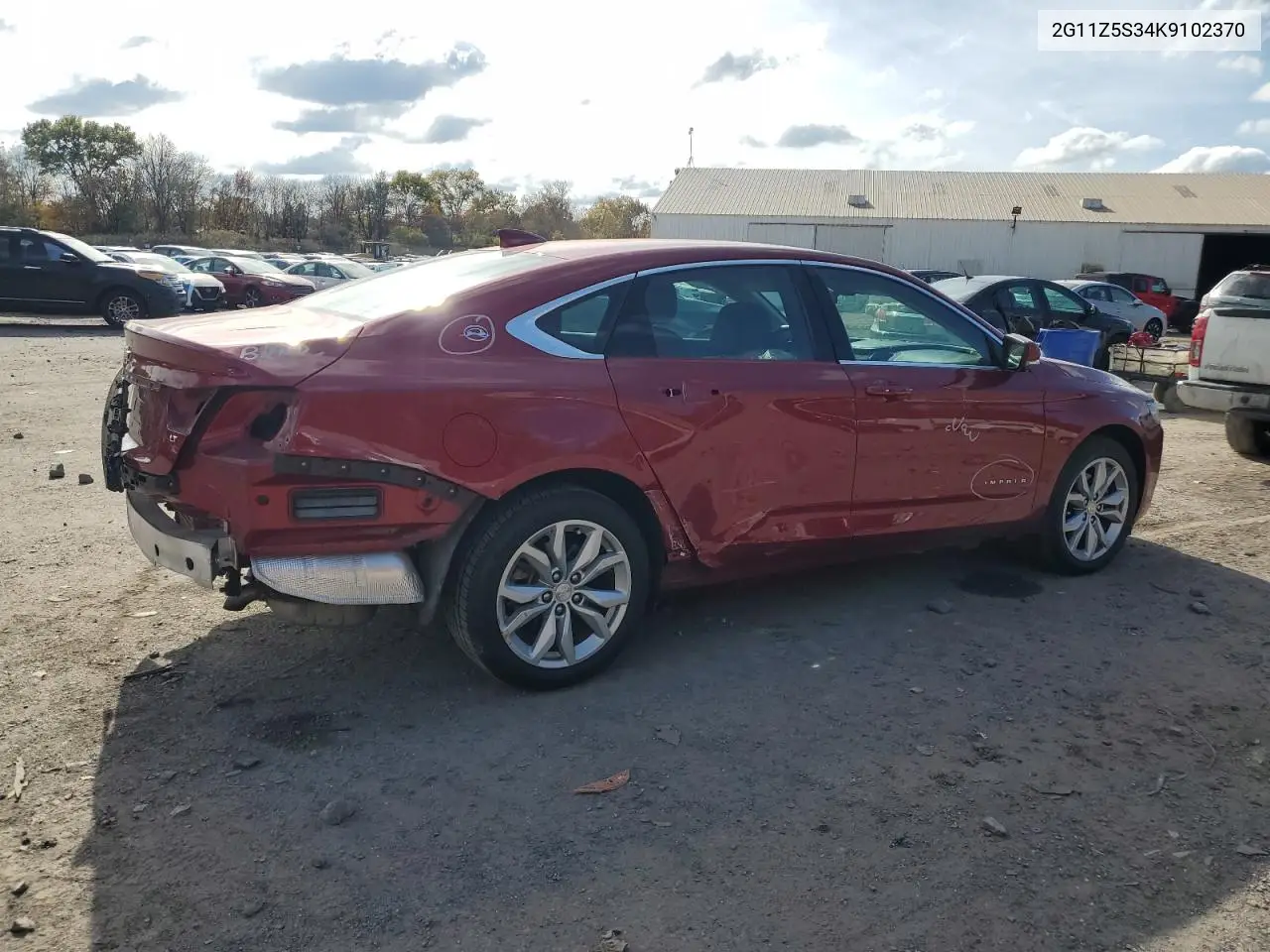 2G11Z5S34K9102370 2019 Chevrolet Impala Lt