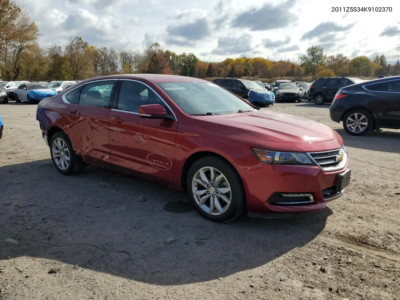2G11Z5S34K9102370 2019 Chevrolet Impala Lt