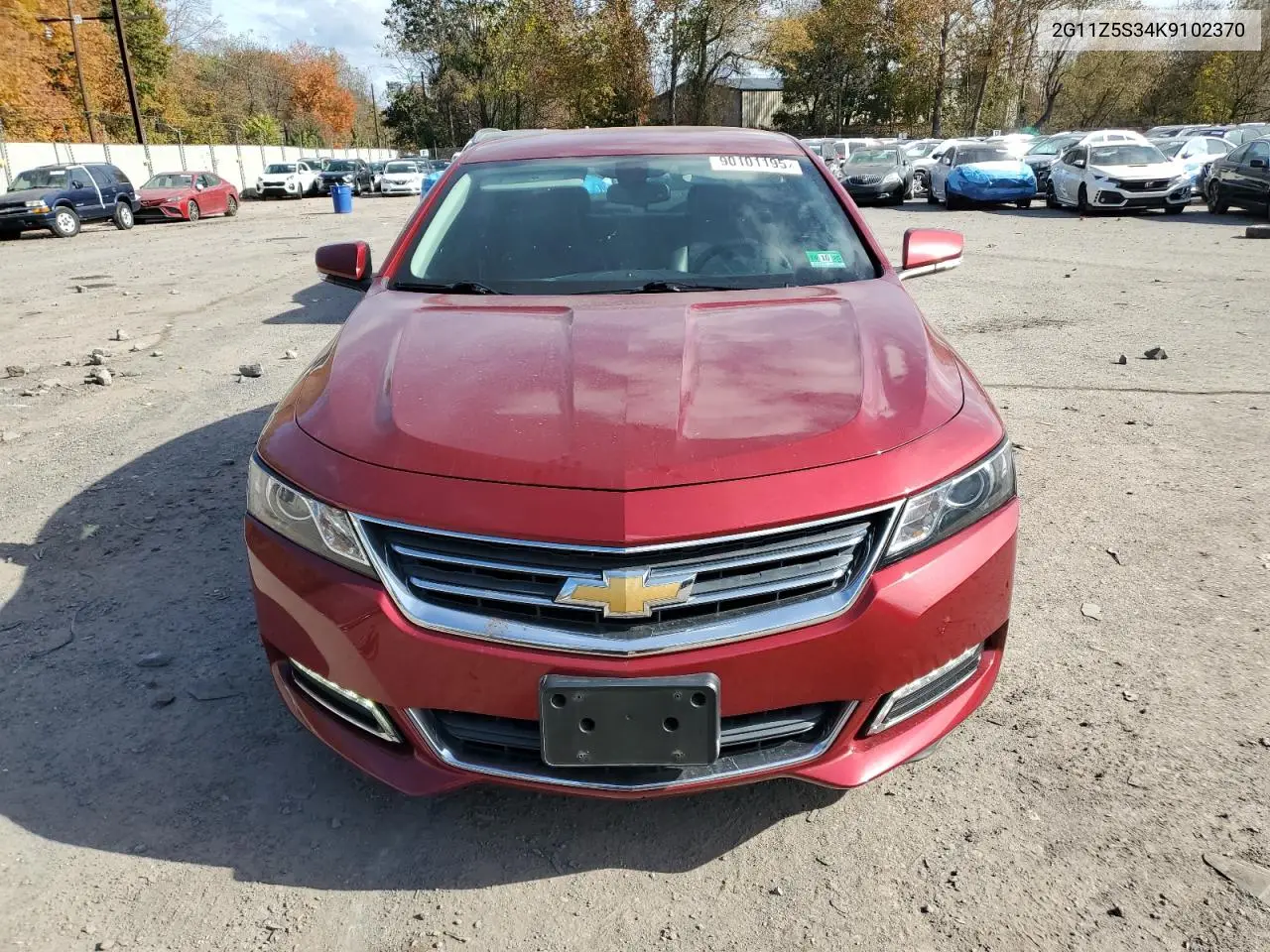 2G11Z5S34K9102370 2019 Chevrolet Impala Lt