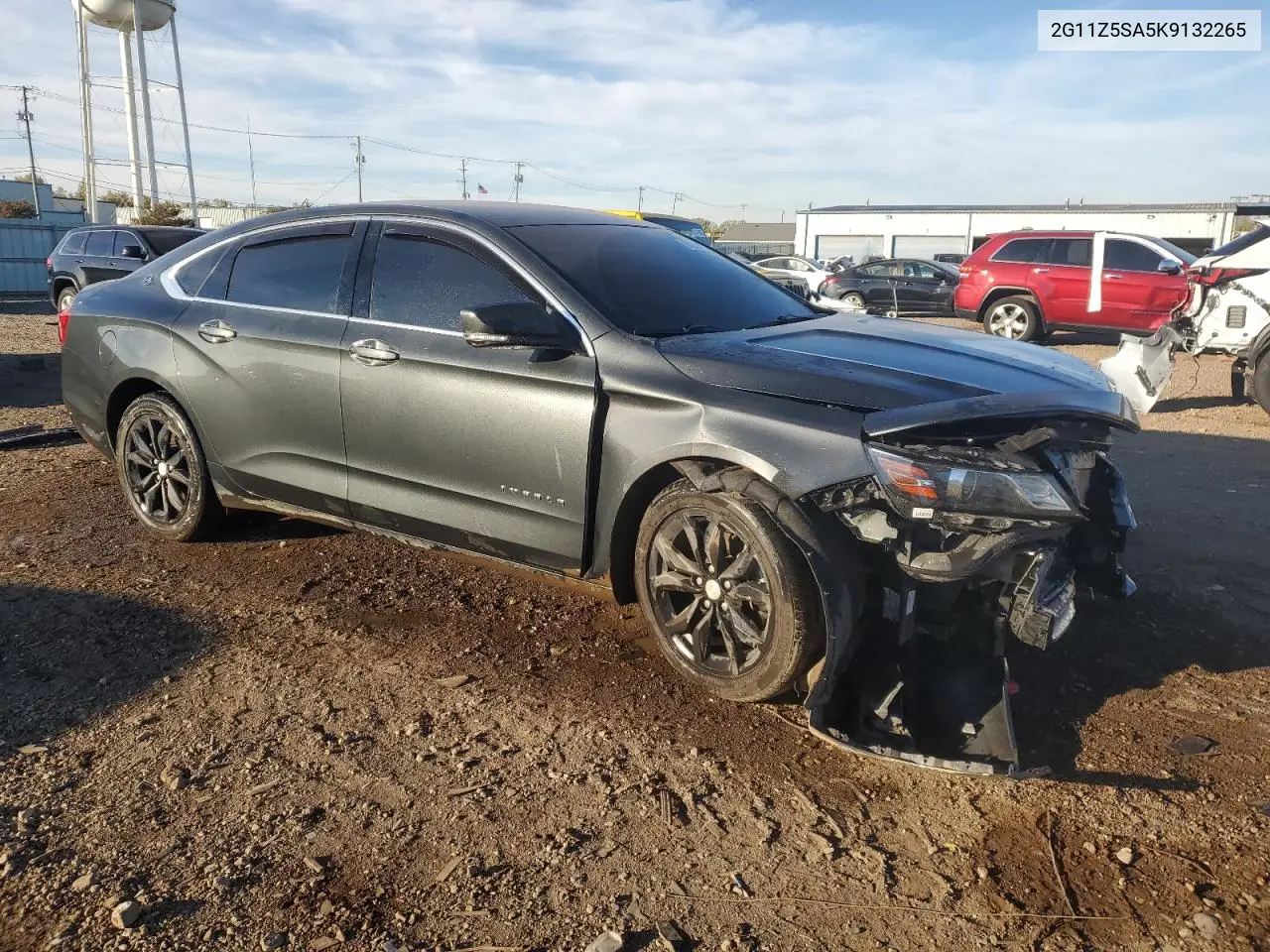 2G11Z5SA5K9132265 2019 Chevrolet Impala Lt