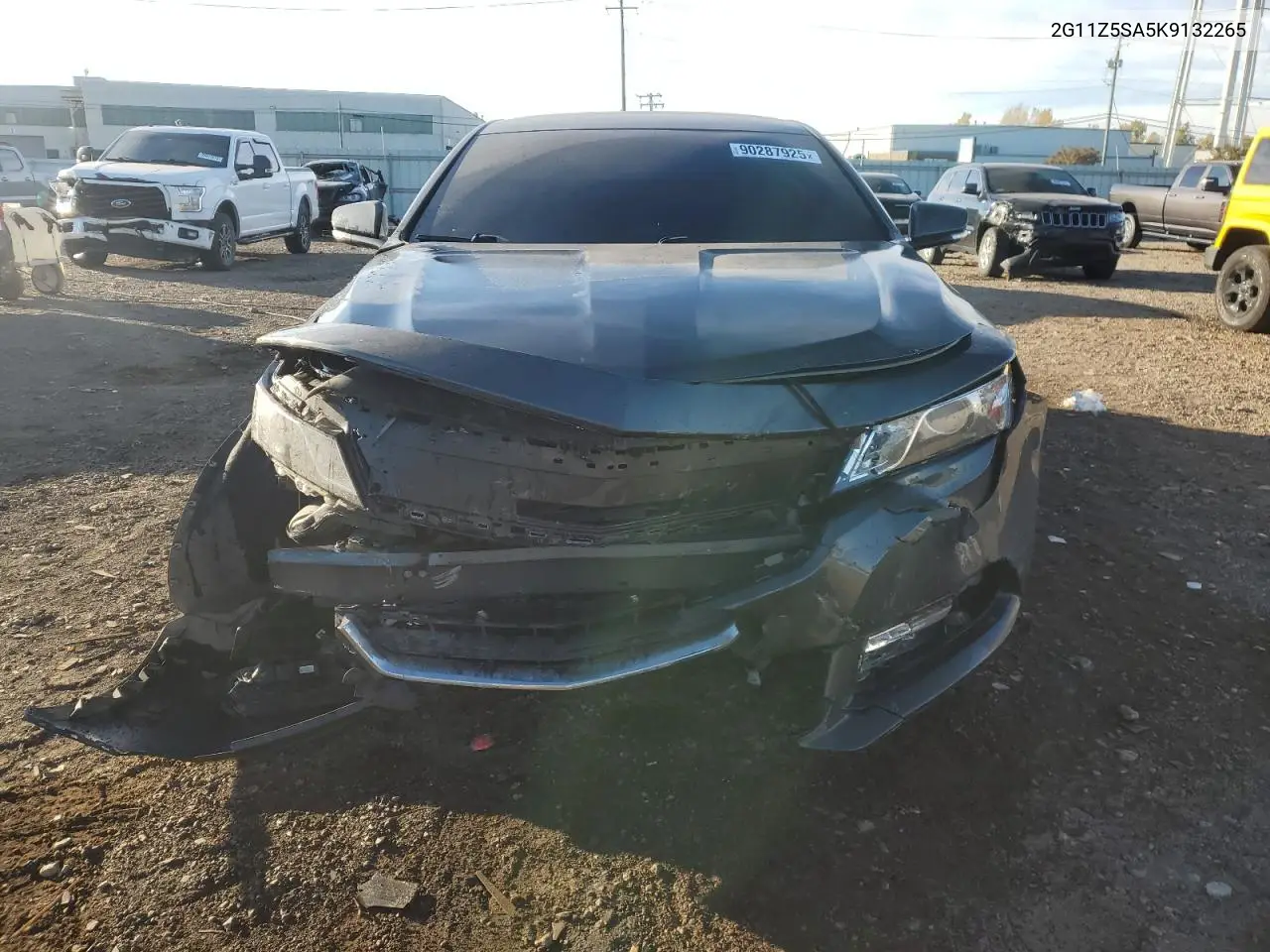 2G11Z5SA5K9132265 2019 Chevrolet Impala Lt