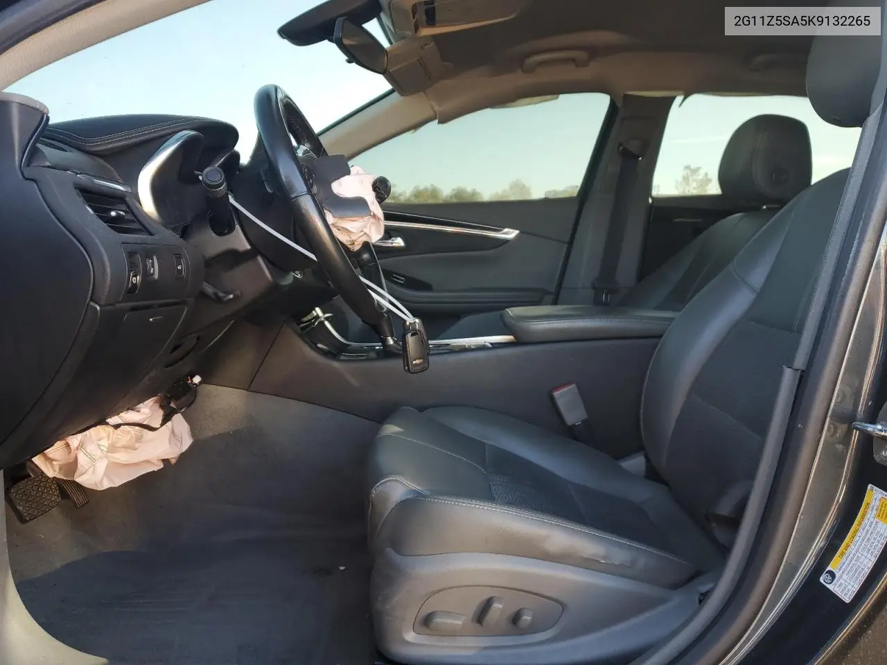 2G11Z5SA5K9132265 2019 Chevrolet Impala Lt