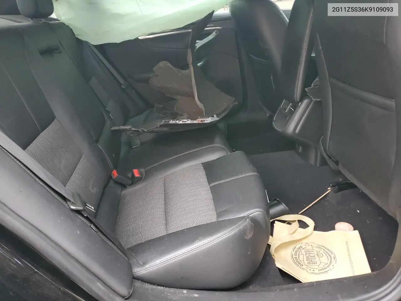 2G11Z5S36K9109093 2019 Chevrolet Impala Lt