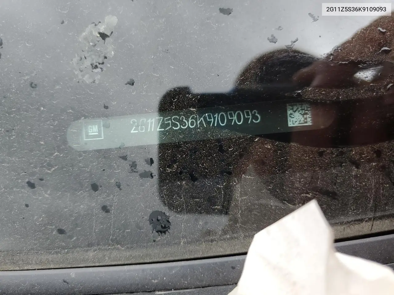 2G11Z5S36K9109093 2019 Chevrolet Impala Lt