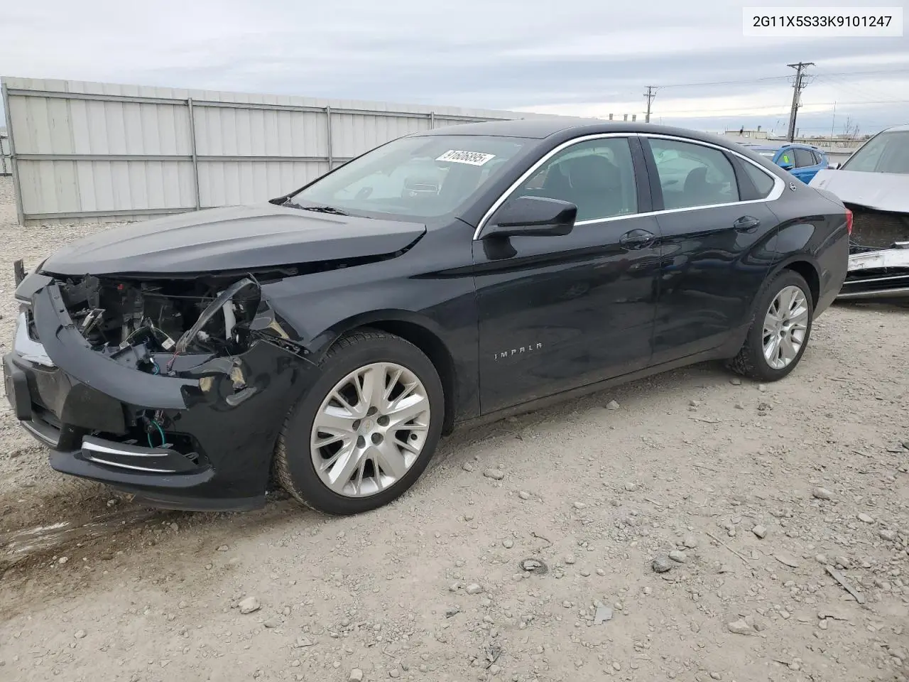 2G11X5S33K9101247 2019 Chevrolet Impala Ls