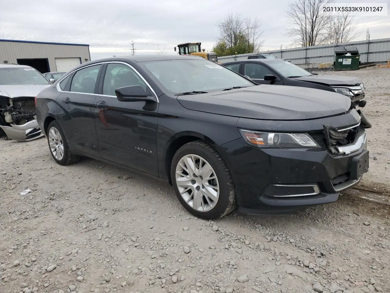 2G11X5S33K9101247 2019 Chevrolet Impala Ls