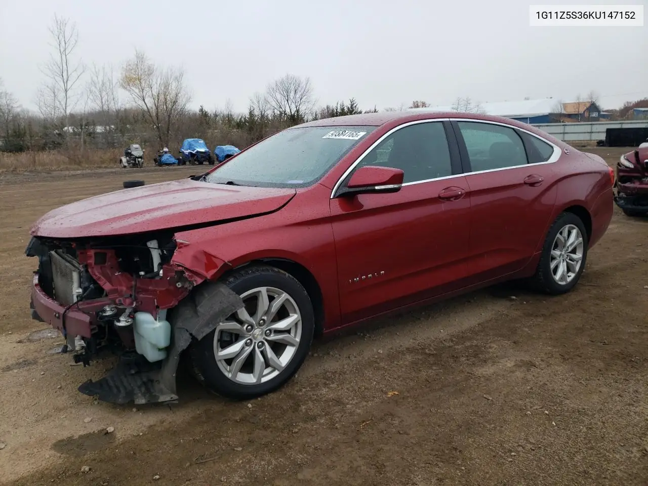 1G11Z5S36KU147152 2019 Chevrolet Impala Lt