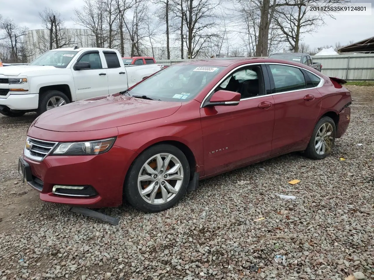 2G11Z5S35K9124801 2019 Chevrolet Impala Lt