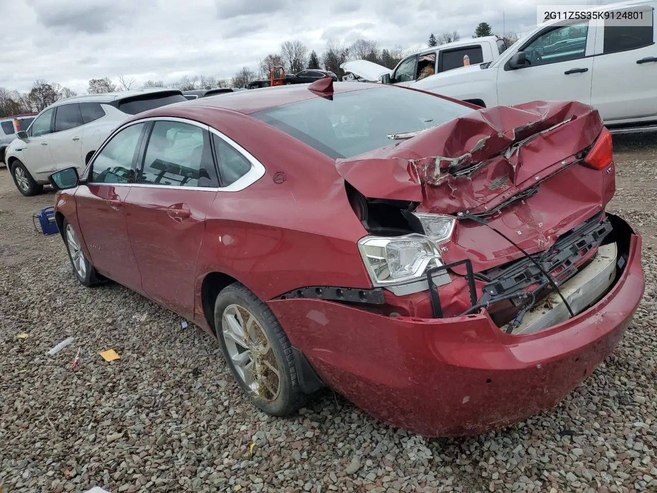 2G11Z5S35K9124801 2019 Chevrolet Impala Lt