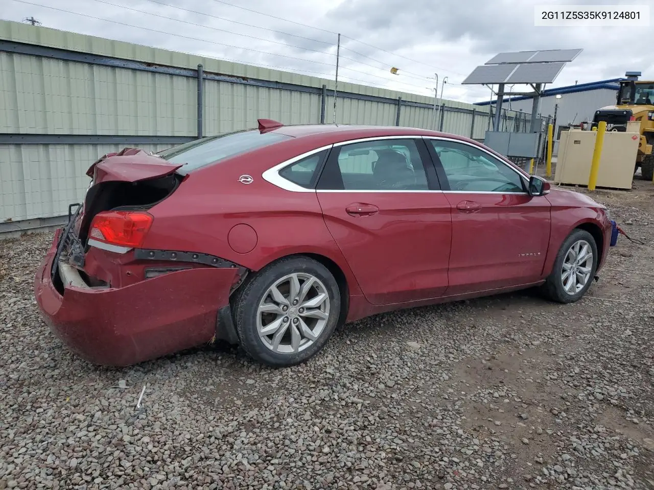 2G11Z5S35K9124801 2019 Chevrolet Impala Lt