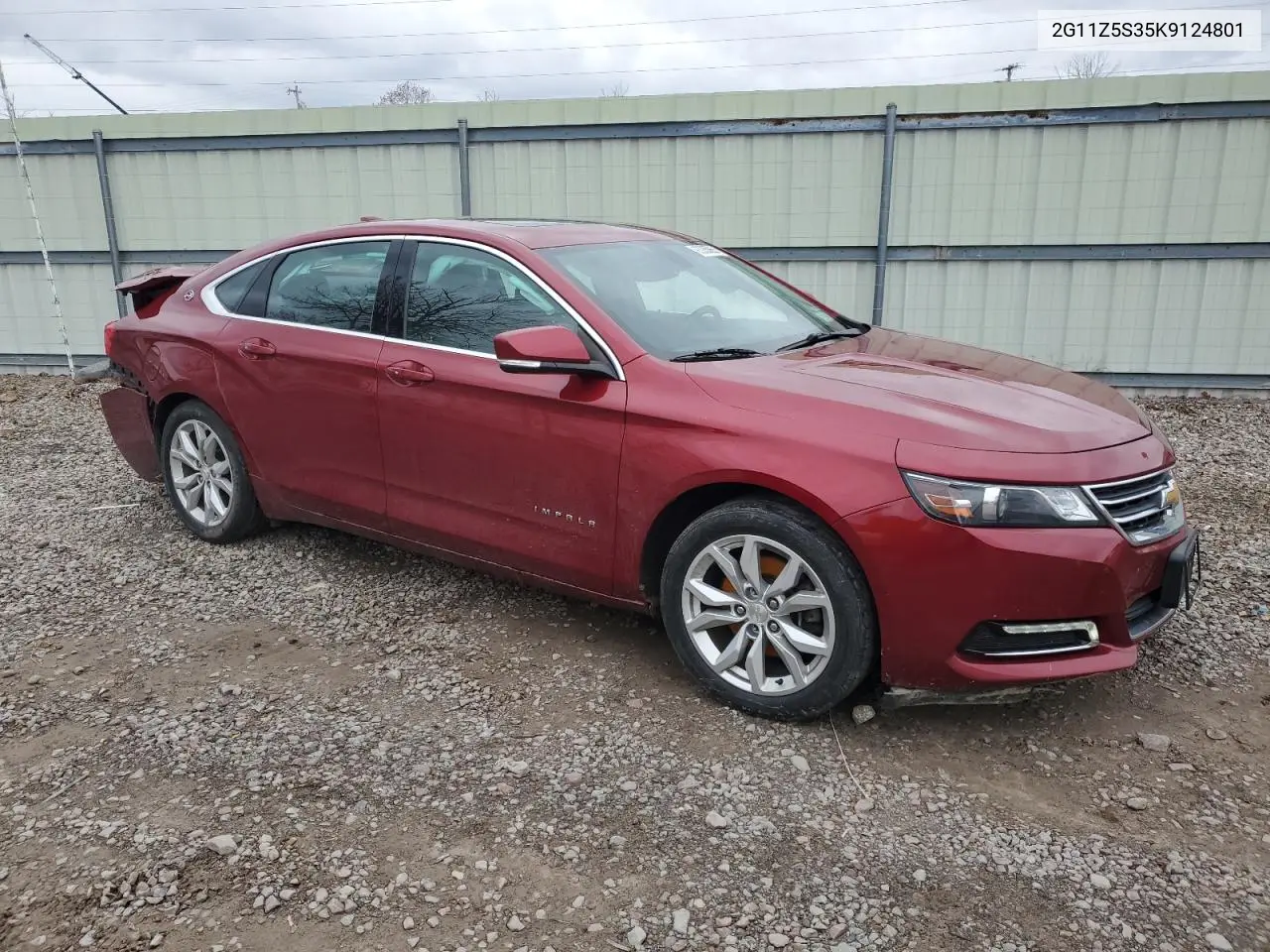 2G11Z5S35K9124801 2019 Chevrolet Impala Lt