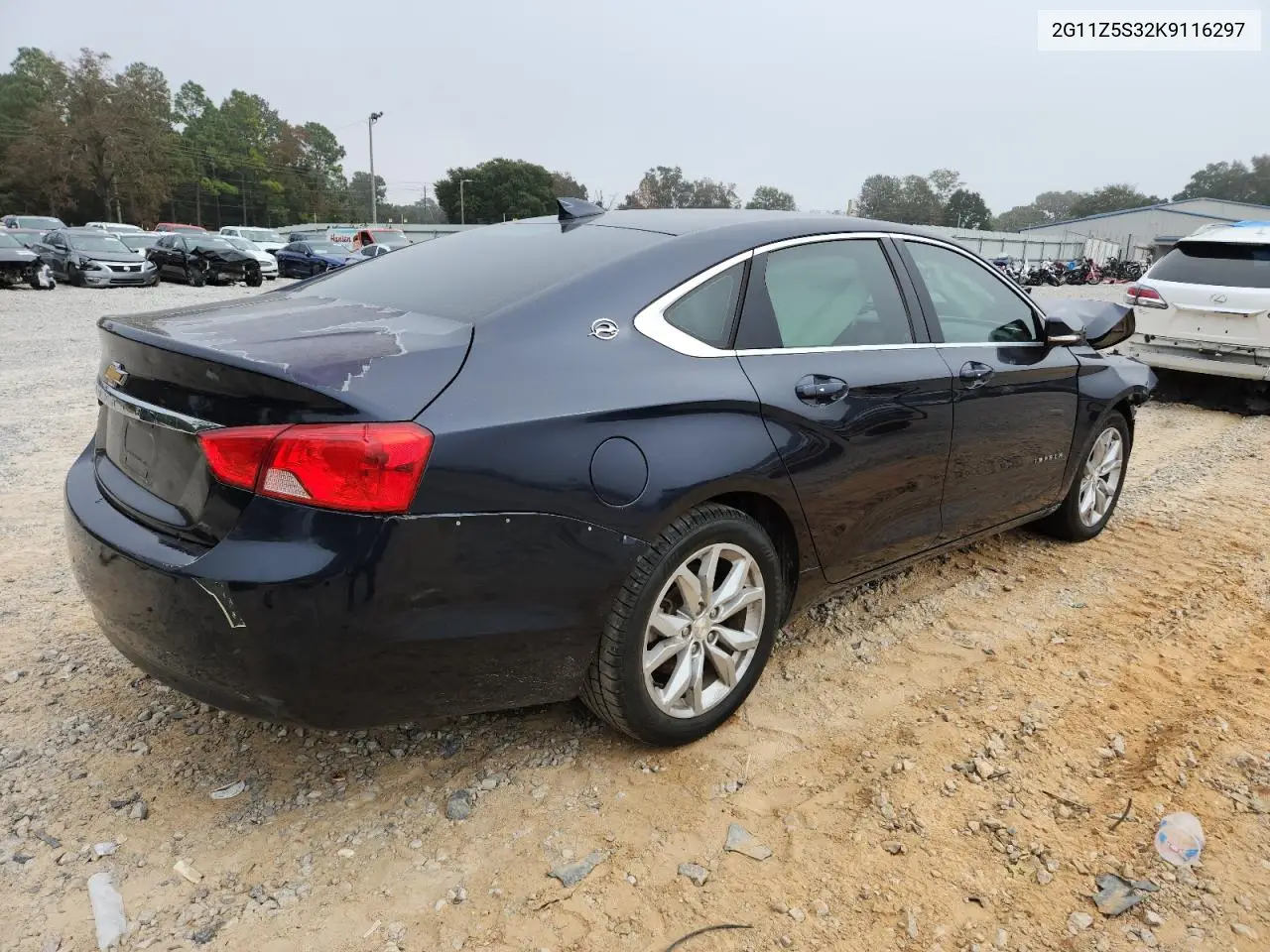 2G11Z5S32K9116297 2019 Chevrolet Impala Lt