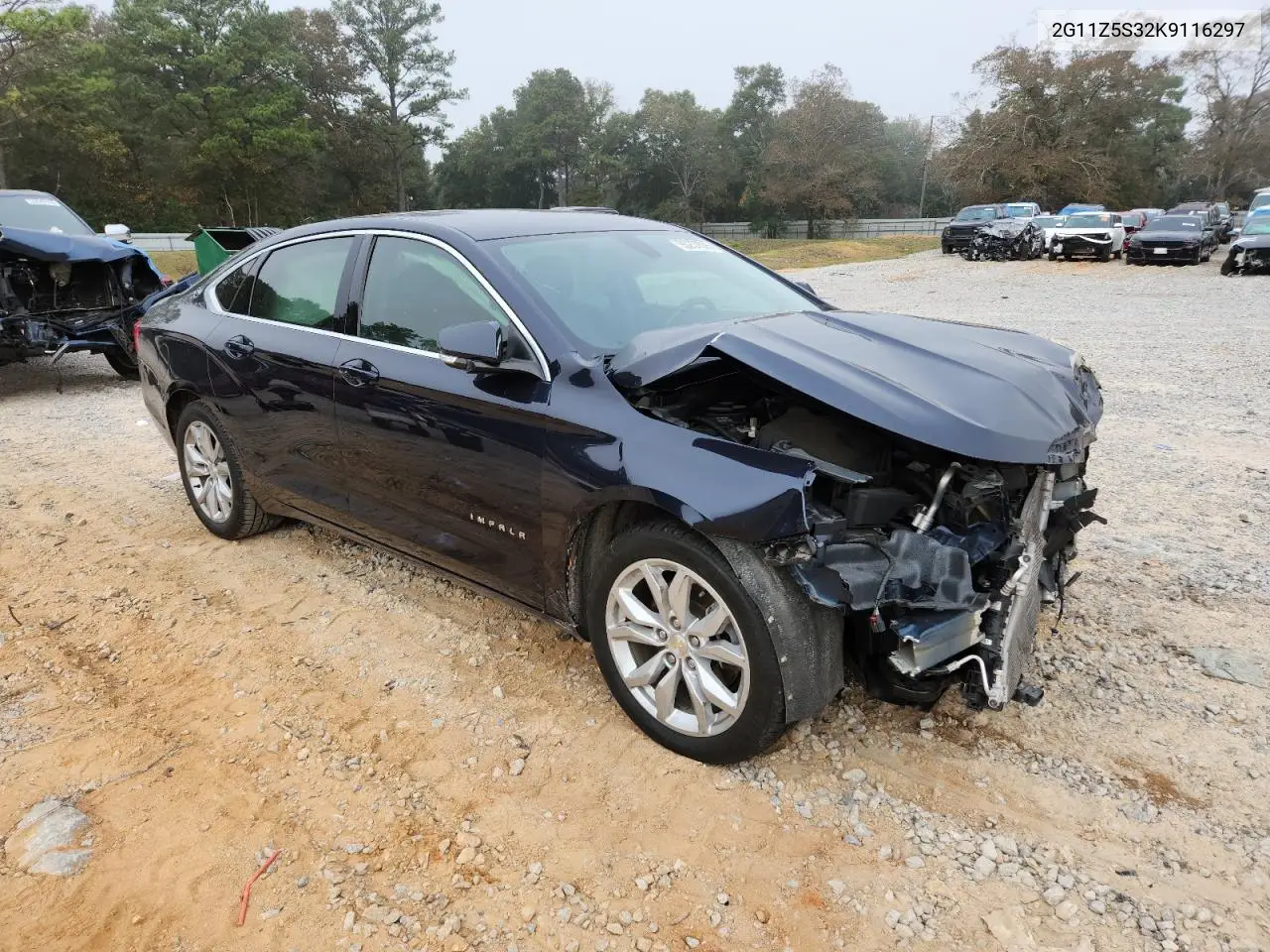 2G11Z5S32K9116297 2019 Chevrolet Impala Lt