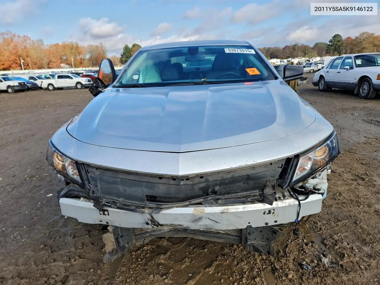 2G11Y5SA5K9146122 2019 Chevrolet Impala Ls