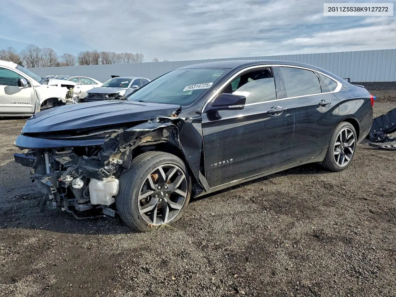 2G11Z5S38K9127272 2019 Chevrolet Impala Lt
