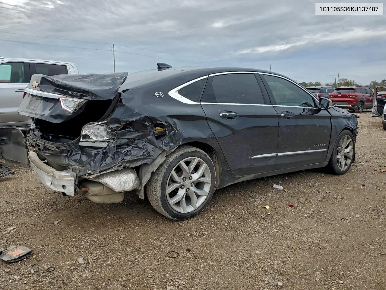 1G1105S36KU137487 2019 Chevrolet Impala Premier