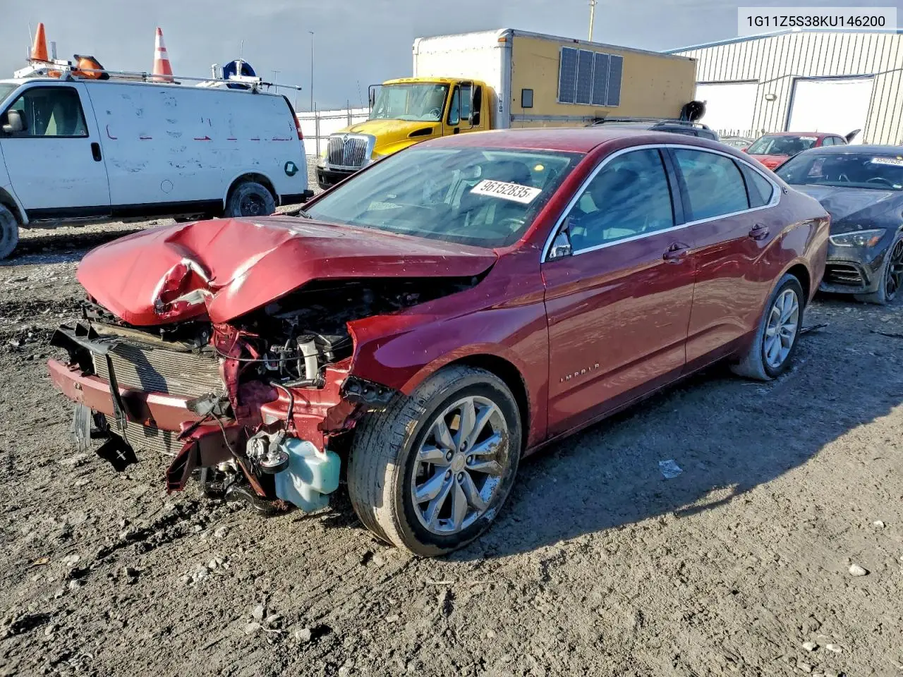 1G11Z5S38KU146200 2019 Chevrolet Impala Lt