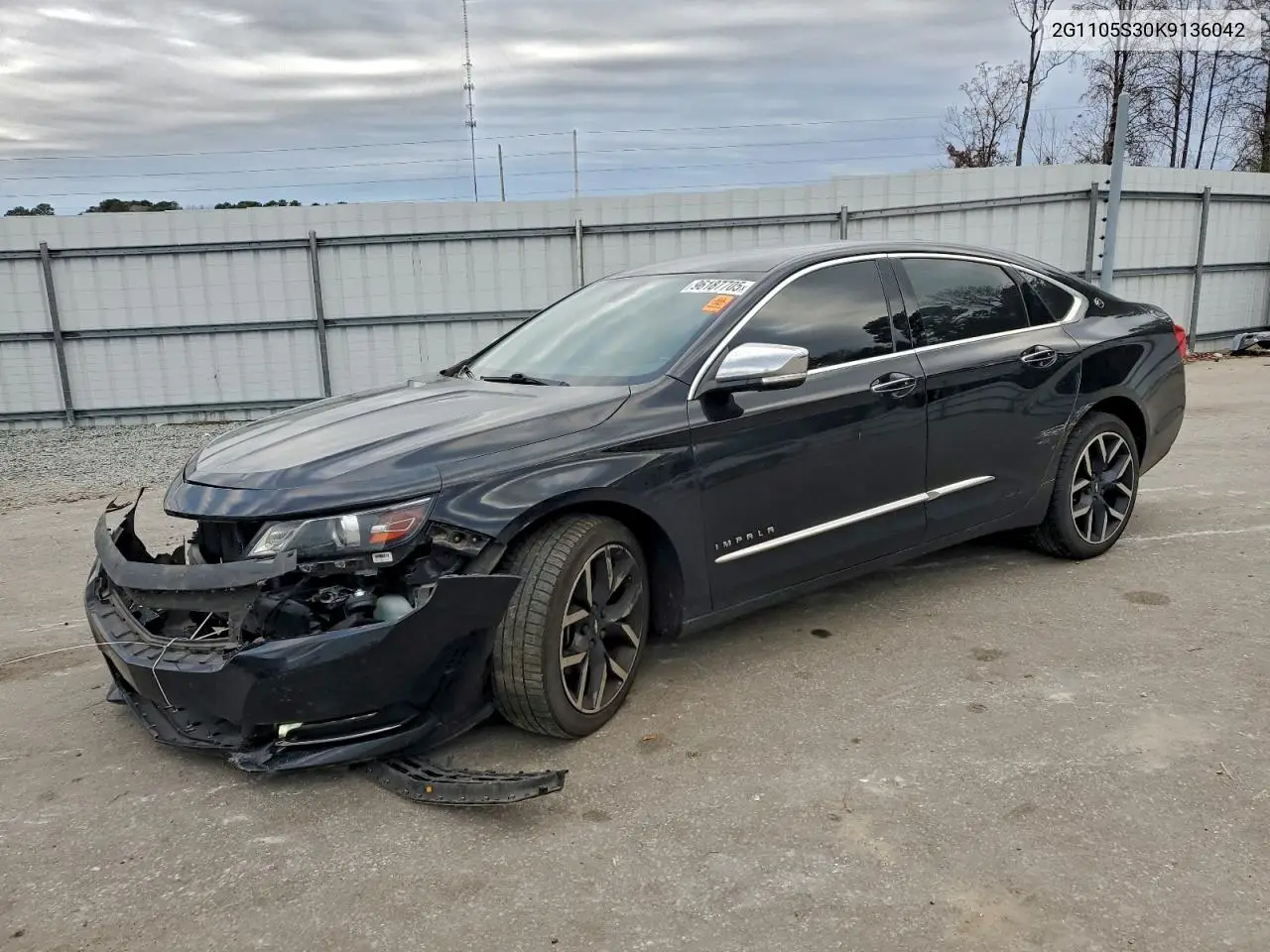 2G1105S30K9136042 2019 Chevrolet Impala Premier