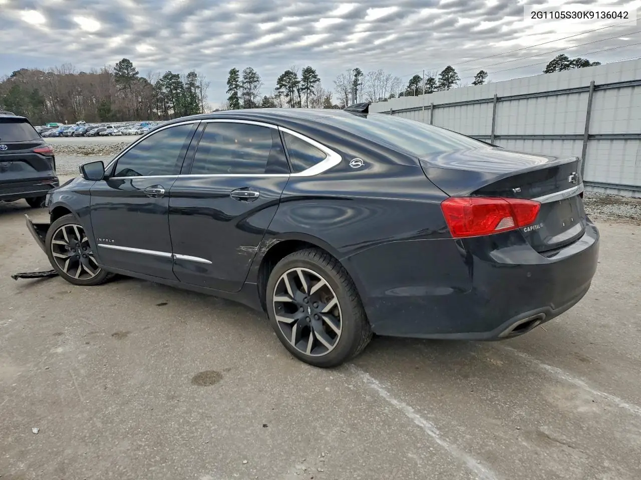 2G1105S30K9136042 2019 Chevrolet Impala Premier