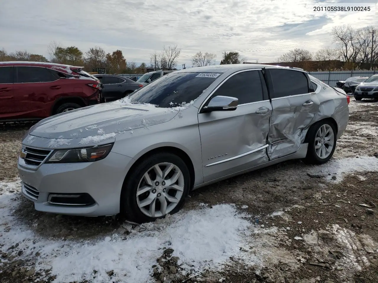 2G1105S38L9100245 2020 Chevrolet Impala Premier