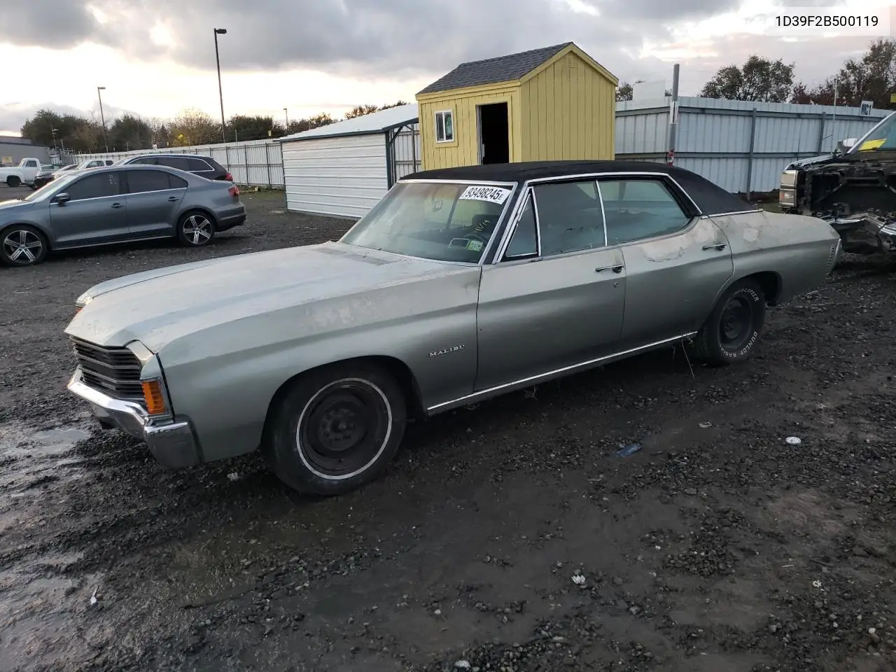 1D39F2B500119 1972 Chevrolet Malibu 4D