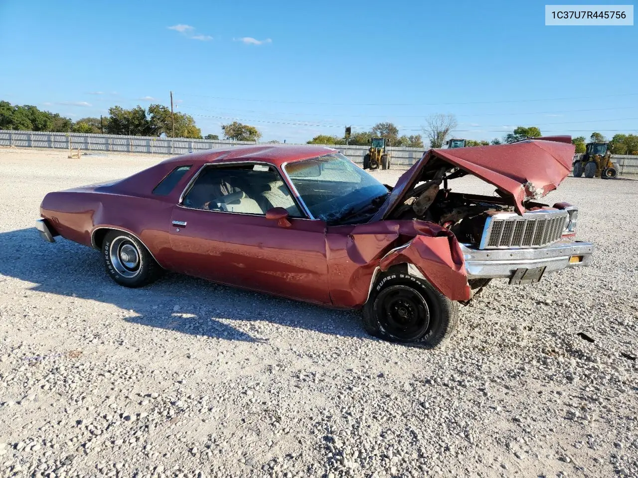 1C37U7R445756 1977 Chevrolet Chevlmalbu