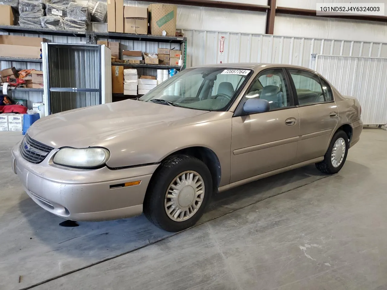 2000 Chevrolet Malibu VIN: 1G1ND52J4Y6324003 Lot: 72857764