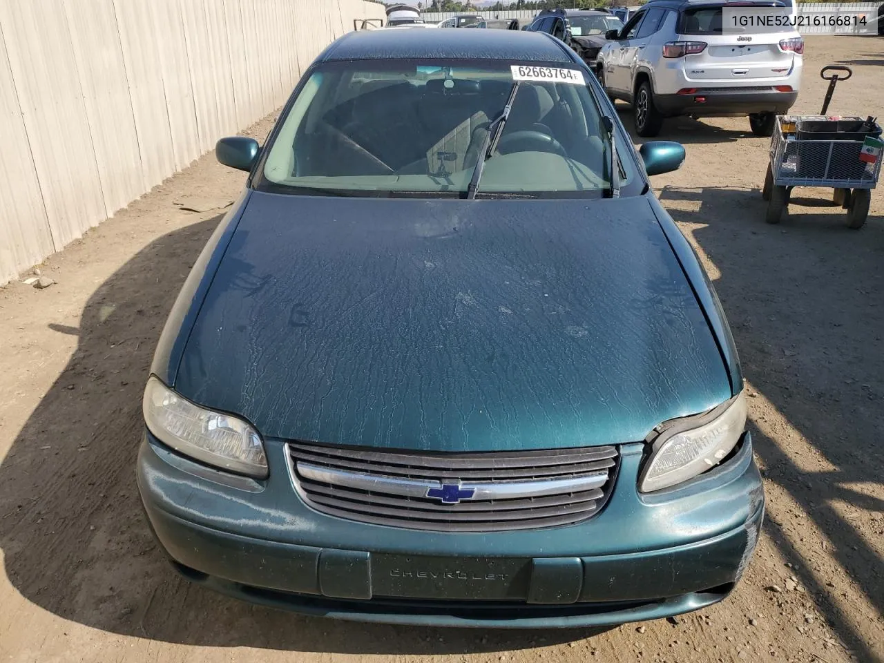 2001 Chevrolet Malibu Ls VIN: 1G1NE52J216166814 Lot: 62663764