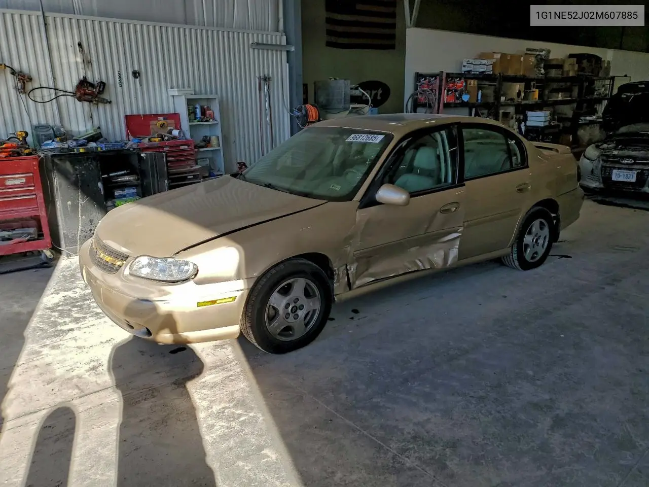 1G1NE52J02M607885 2002 Chevrolet Malibu Ls